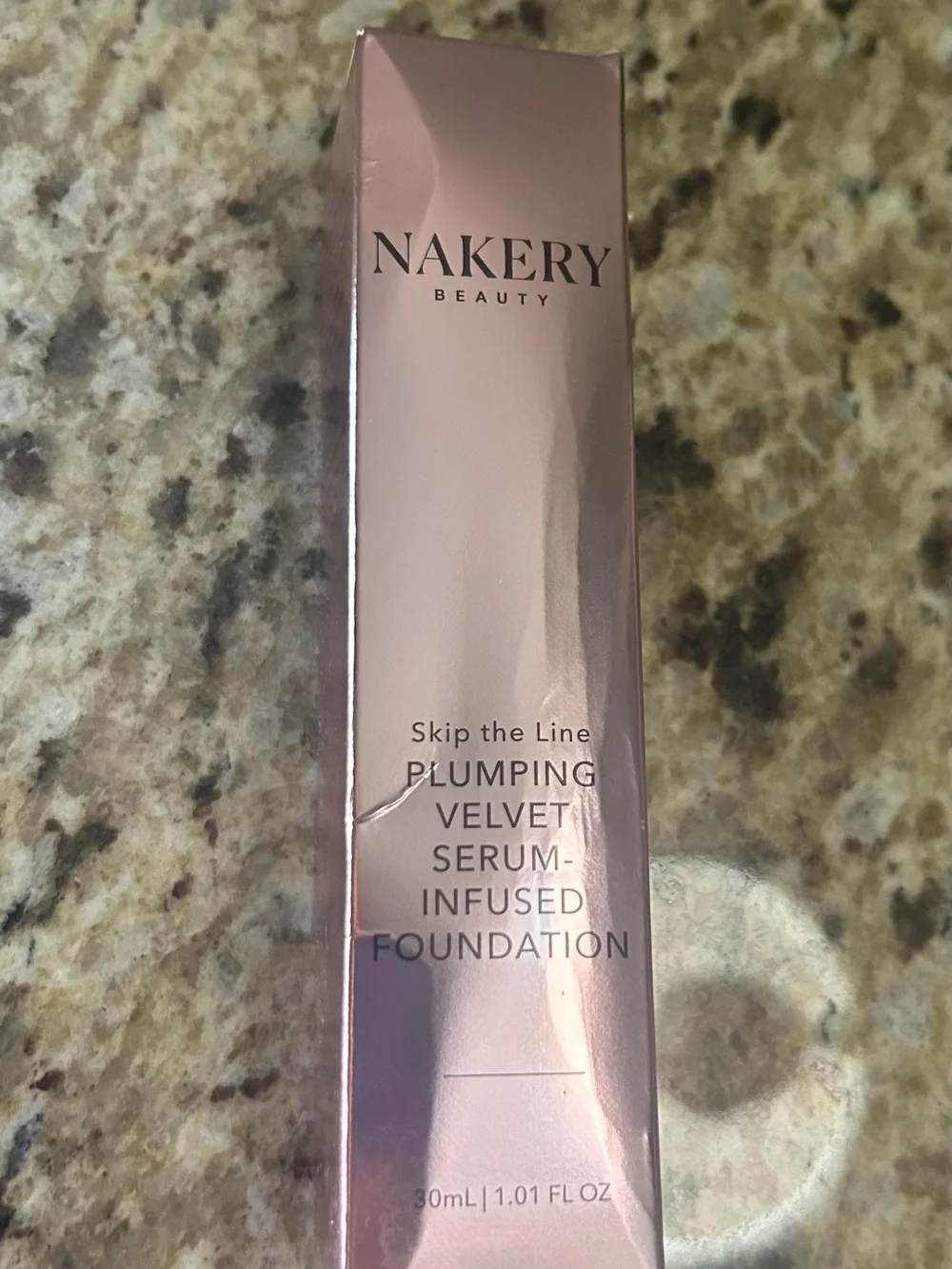 Nakery Beauty Plumping Velvet Serum-Infused Foundation — Deep